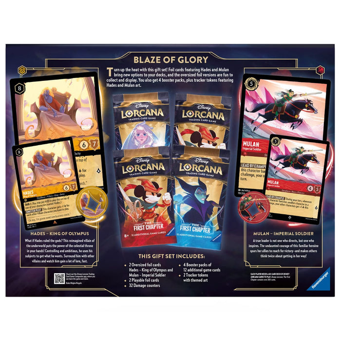 Disney-Ravensburger Disney Lorcana - The First Chapter - Gift Set - Mulan & Hades available at Northumbrian Tin Soldier