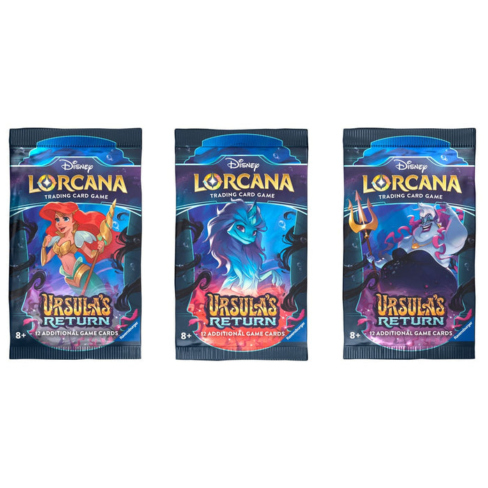 Disney-Ravensburger Disney Lorcana - Ursula's Return - Booster Box (24 Packs) available at Northumbrian Tin Soldier
