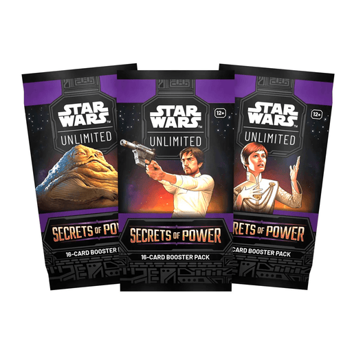 Fantasy Flight Games Star Wars: Unlimited - Secrets of Power - Booster Pack available at Northumbrian Tin Soldier