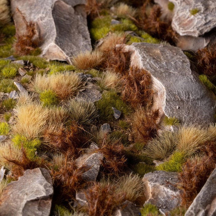 Gamers Grass Gamers Grass: 12mm Wild Tufts - Spikey Brown Basing Materials available at Northumbrian Tin Soldier