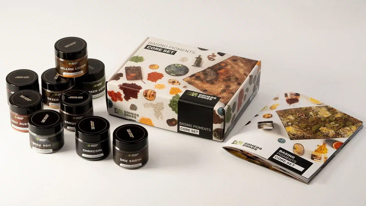 Gamers Grass Gamers Grass - Basing Pigments Core Set available at Northumbrian Tin Soldier