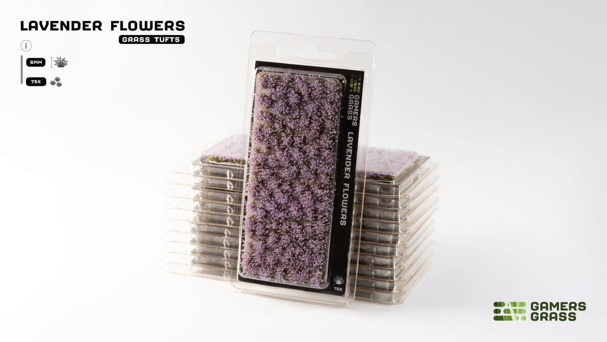 Gamers Grass Gamers Grass - Wild Flowers - Lavender Flowers available at Northumbrian Tin Soldier