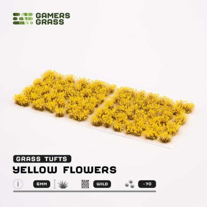 Gamers Grass Gamers Grass: Wild Flowers - Yellow Flowers Basing Materials available at Northumbrian Tin Soldier