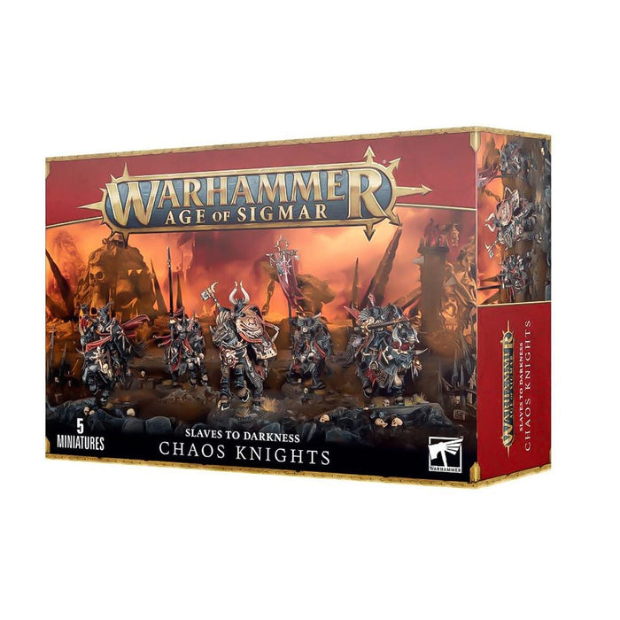 Games Workshop Age Of Sigmar: Slaves To Darkness - Chaos Knights available at Northumbrian Tin Soldier