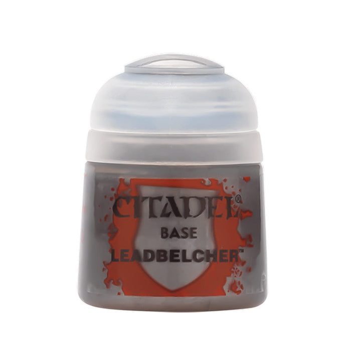 Games Workshop Citadel Colour Base: Leadbelcher available at Northumbrian Tin Soldier