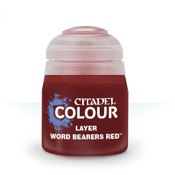 Games Workshop Citadel Colour Layer: Word Bearers Red available at Northumbrian Tin Soldier