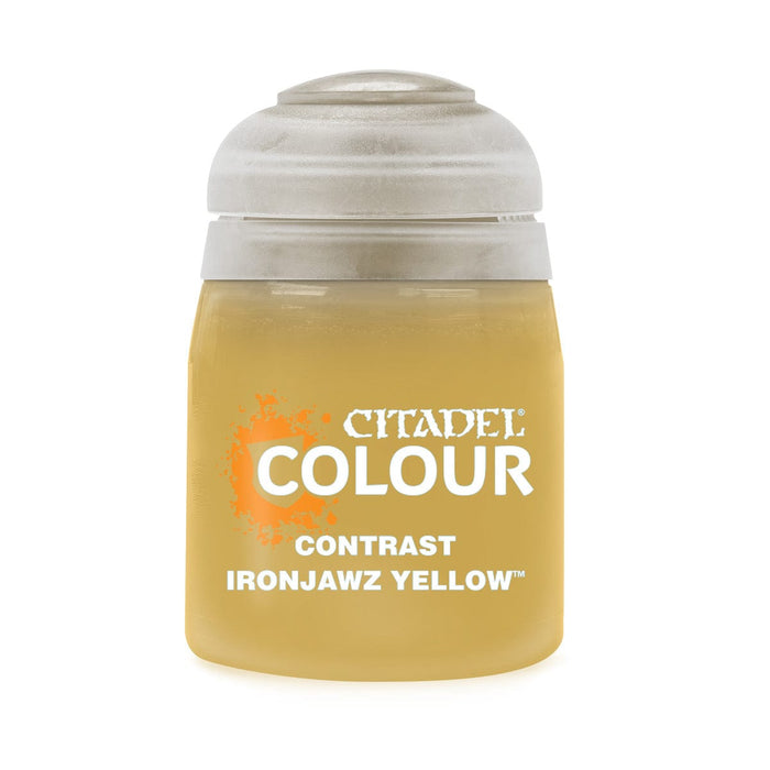 Games Workshop Contrast: Ironjawz Yellow available at Northumbrian Tin Soldier
