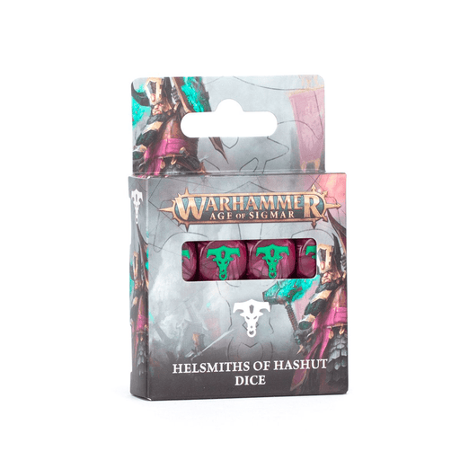 Games Workshop Warhammer Age of Sigmar: Helsmiths of Hashut - Dice available at Northumbrian Tin Soldier
