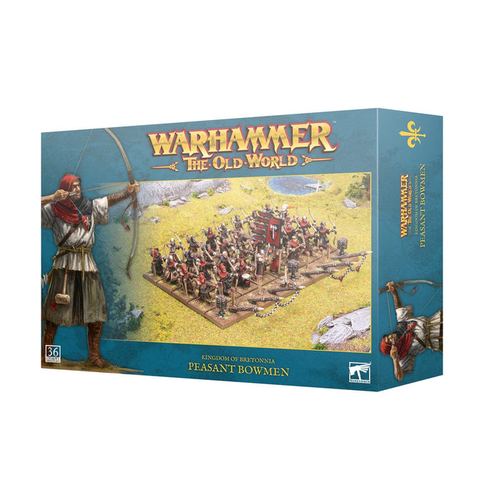 Games Workshop Warhammer The Old World: Kingdom Of Bretonnia - Peasant Bowmen available at Northumbrian Tin Soldier