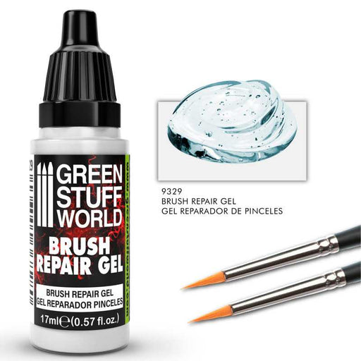 Green Stuff World Brush Repair Gel available at Northumbrian Tin Soldier