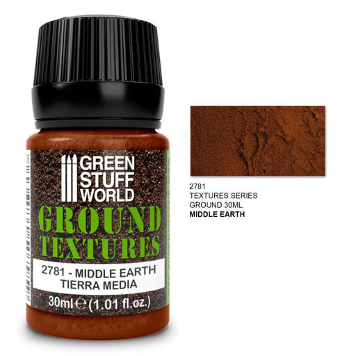 Green Stuff World Earth Textures - MIDDLE EARTH 30ml available at Northumbrian Tin Soldier