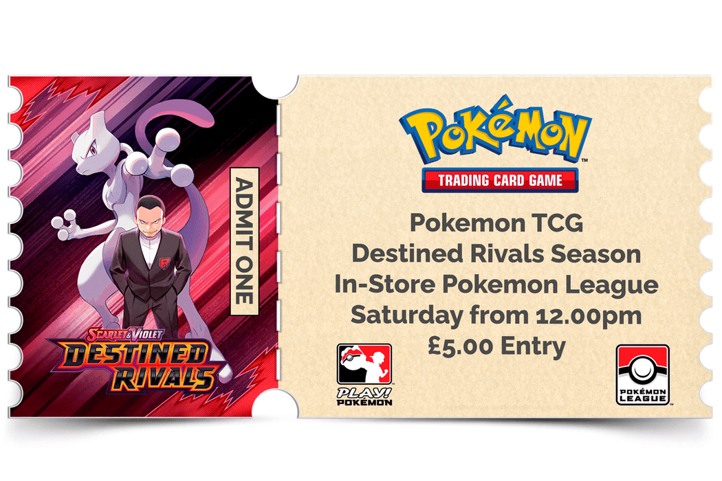 Northumbrian Tin Soldier Northumbrian Tin Soldier Pokémon League: In store event ticket Ticket available at Northumbrian Tin Soldier