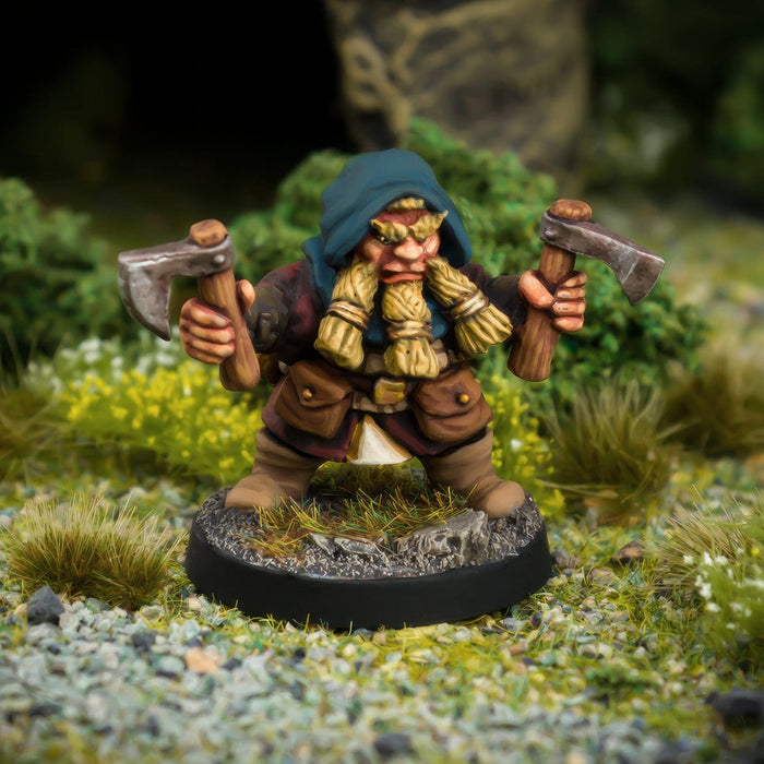 Northumbrian Tin Soldier Sandor Thornheart - Beardfolk Rogue available at Northumbrian Tin Soldier