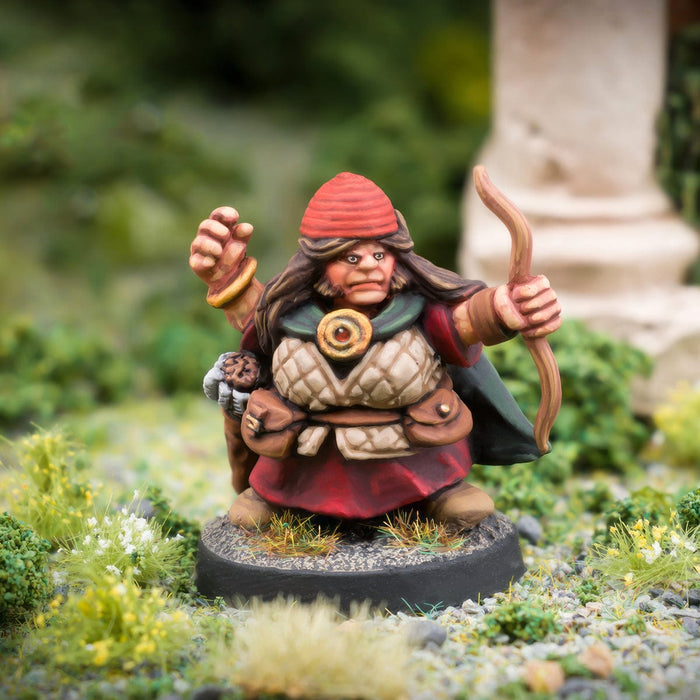 Northumbrian Tin Soldier Surta Ironbow - Beardfolk Archer available at Northumbrian Tin Soldier