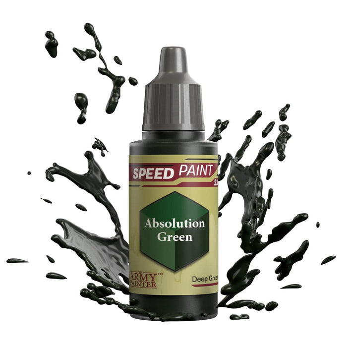 The Army Painter Speedpaint: Absolution Green available at Northumbrian Tin Soldier
