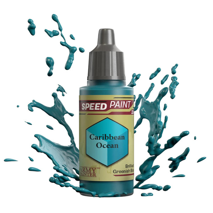 The Army Painter Speedpaint: Caribbean Ocean available at Northumbrian Tin Soldier