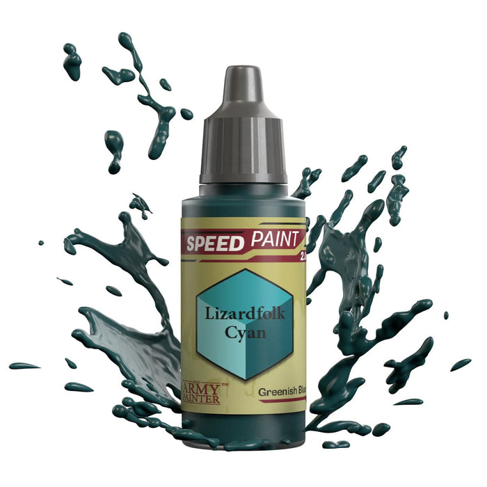 The Army Painter Speedpaint: Lizardfolk Cyan available at Northumbrian Tin Soldier