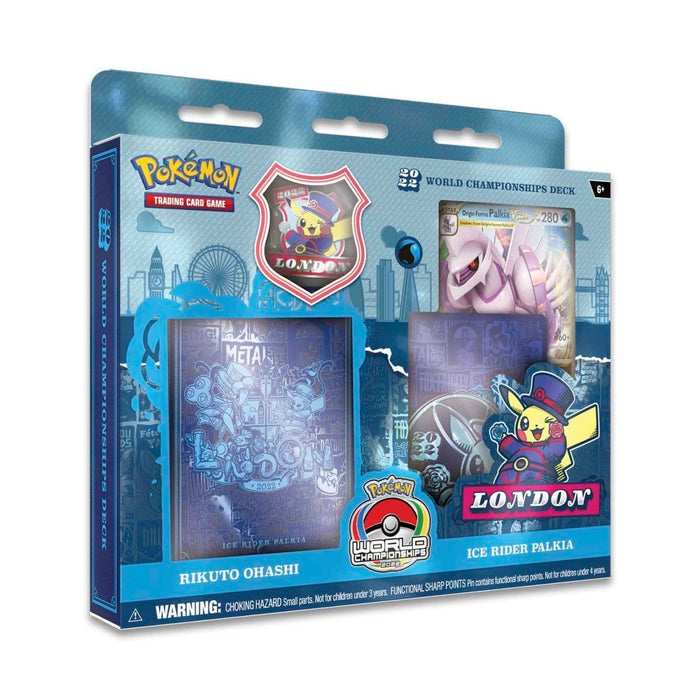 The Pokémon Company Pokémon : 2022 World Championship Sebastian Rikuto Ohashi’s “Ice Rider Palkia” Deck available at Northumbrian Tin Soldier