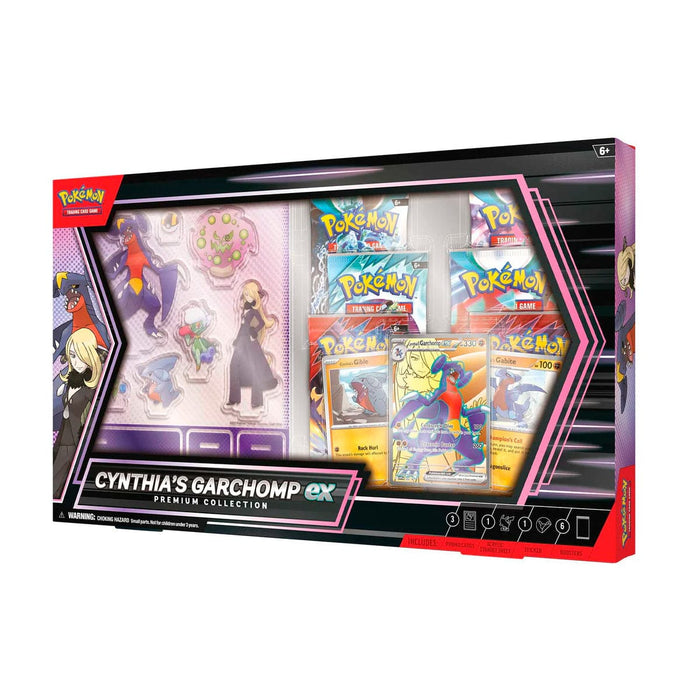 The Pokémon Company Pokémon - Cynthia's Garchomp ex Premium Collection available at Northumbrian Tin Soldier