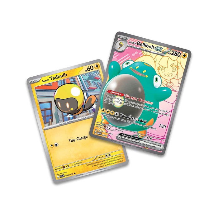 The Pokémon Company Pokémon - Iono's Bellibolt ex Premium Collection available at Northumbrian Tin Soldier