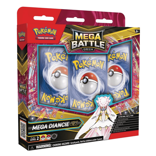 The Pokémon Company Pokémon - Mega Battle Decks - Diancie EX available at Northumbrian Tin Soldier