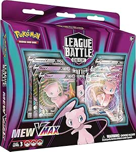 The Pokémon Company Pokémon - Mew VMax League Battle Deck available at Northumbrian Tin Soldier