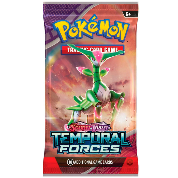 The Pokémon Company Pokémon - Scarlet & Violet - Temporal Forces - Booster Pack available at Northumbrian Tin Soldier