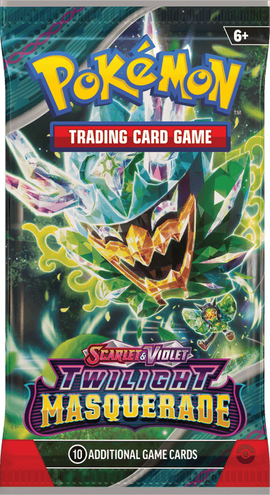 The Pokémon Company Pokémon - Scarlet & Violet - Twilight Masquerade - Booster Pack available at Northumbrian Tin Soldier