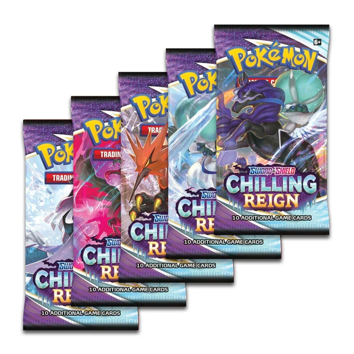 The Pokémon Company Pokémon : Sword & Shield - Chilling Reign - Booster Pack available at Northumbrian Tin Soldier