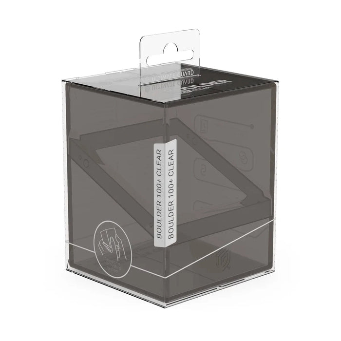 Ultimate Guard Ultimate Guard - Boulder Deck Case - 100+ Clear - Onyx available at Northumbrian Tin Soldier