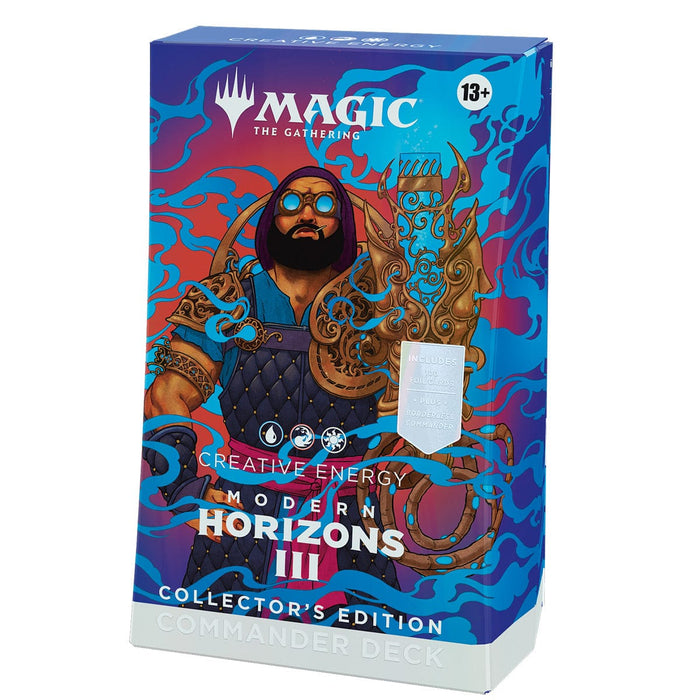 Wizards of The Coast Magic: The Gathering Modern Horizons 3 Commander Deck: Collector’s Edition - Creative Energy available at Northumbrian Tin Soldier