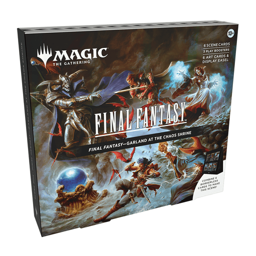 Wizards of The Coast Magic: The Gathering - Universes Beyond: Final Fantasy Scene Box - Garland at the Chaos Shrine available at Northumbrian Tin Soldier