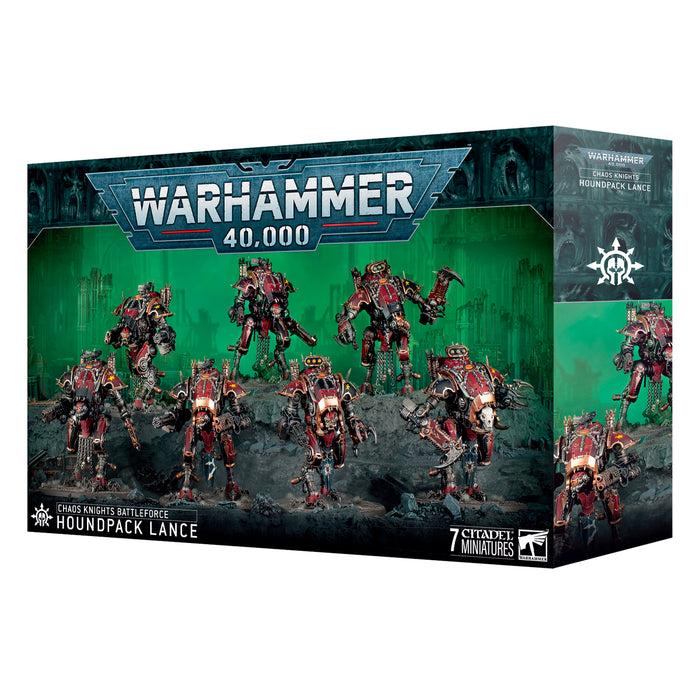 Warhammer 40,000: Chaos Knights - Chaos Battleforce Houndpack Lance