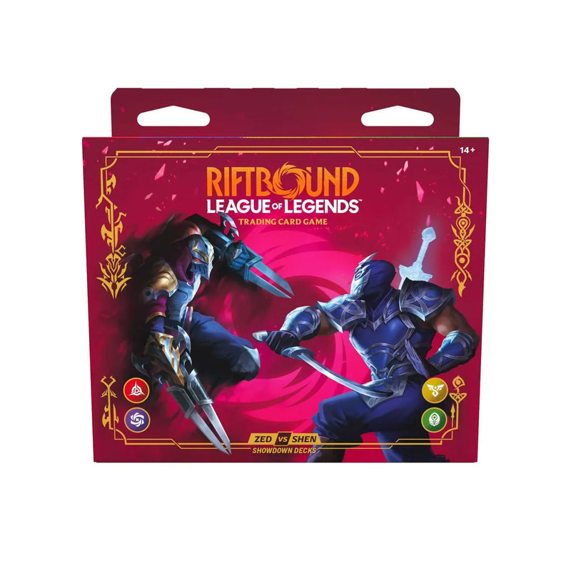 Riftbound: League of Legends Trading Card Game - Vendetta Showdown Deck -  Zed Vs Shen