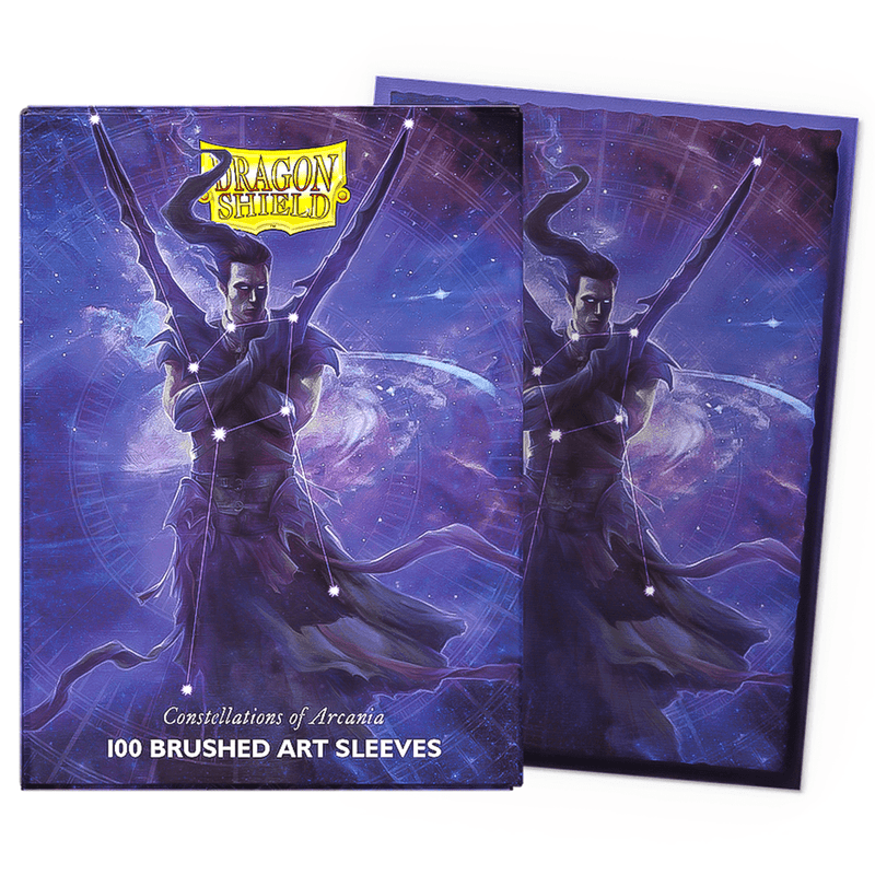 Arcane Tinmen Dragon Shield Brushed Art Constellations - Alaric (100 Sleeves) available at Northumbrian Tin Soldier