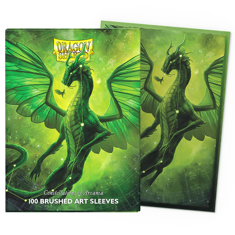 Arcane Tinmen Dragon Shield Brushed Art Constellations - Rayalda (100 Sleeves) available at Northumbrian Tin Soldier