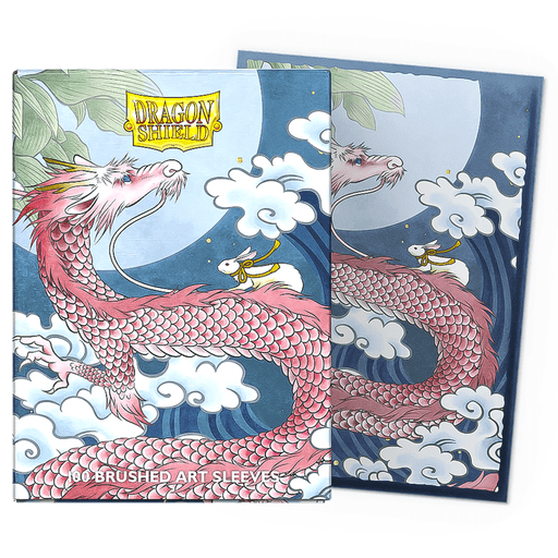 Arcane Tinmen Dragon Shield Brushed Art - Water Rabbit (100 Sleeves) available at Northumbrian Tin Soldier