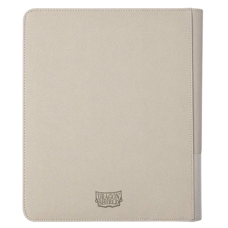 Arcane Tinmen Dragon Shield - Card Codex Zipster Binder - Regular - Ashen White available at Northumbrian Tin Soldier