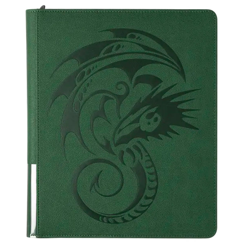 Arcane Tinmen Dragon Shield - Card Codex Zipster Binder - Regular - Forest Green available at Northumbrian Tin Soldier