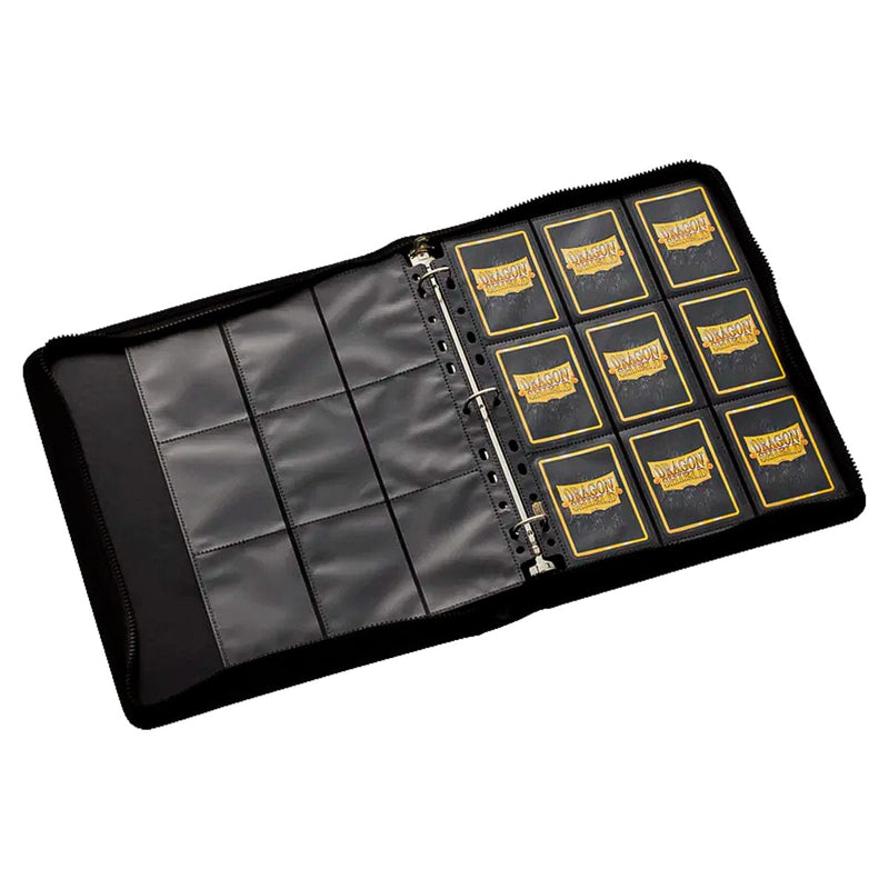 Arcane Tinmen Dragon Shield - Card Codex Zipster Binder - Regular - Iron Grey available at Northumbrian Tin Soldier