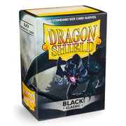 Arcane Tinmen Dragon Shield Classic - Black (100 Sleeves) available at Northumbrian Tin Soldier