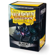 Arcane Tinmen Dragon Shield Classic - Black (100 Sleeves) available at Northumbrian Tin Soldier