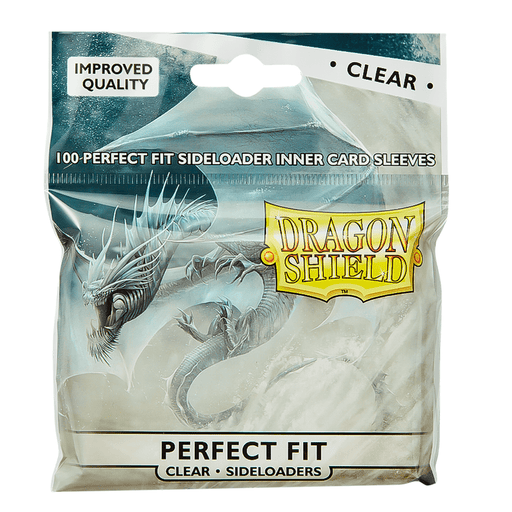 Arcane Tinmen Dragon Shield - Clear Sideloading Perfect Fit Sleeves available at Northumbrian Tin Soldier