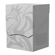 Arcane Tinmen Dragon Shield - Deck Shell - Ashen White available at Northumbrian Tin Soldier