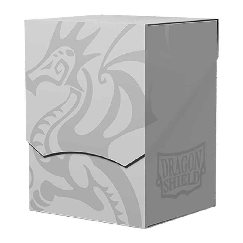 Arcane Tinmen Dragon Shield - Deck Shell - Ashen White available at Northumbrian Tin Soldier