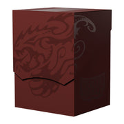 Arcane Tinmen Dragon Shield - Deck Shell - Blood Red available at Northumbrian Tin Soldier