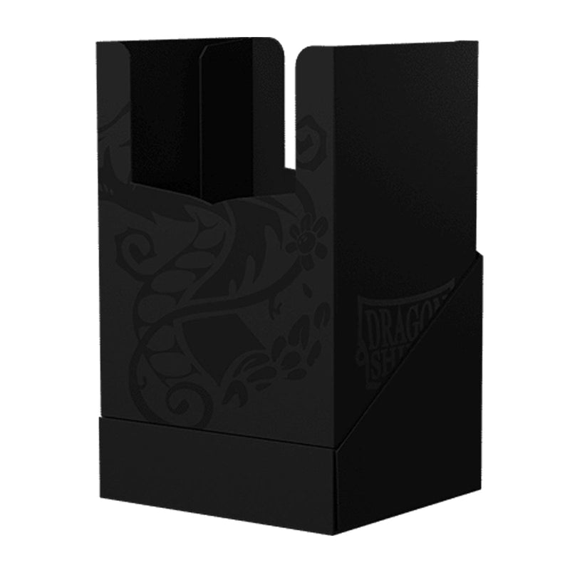 Arcane Tinmen Dragon Shield - Deck Shell - Shadow Black available at Northumbrian Tin Soldier