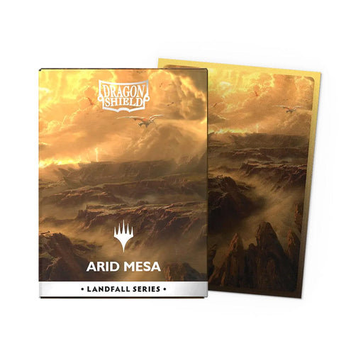 Arcane Tinmen Dragon Shield Landfall Series - Arid Mesa (100 Sleeves) available at Northumbrian Tin Soldier