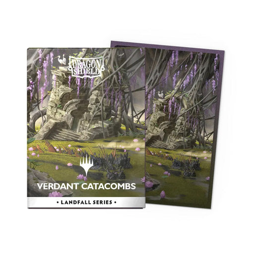Arcane Tinmen Dragon Shield Landfall Series - Verdant Catacombs (100 Sleeves) available at Northumbrian Tin Soldier