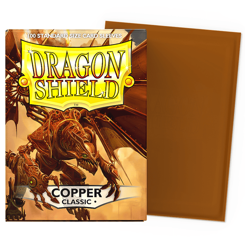 Arcane Tinmen Dragon Shield Matte - Copper (100 Sleeves) available at Northumbrian Tin Soldier